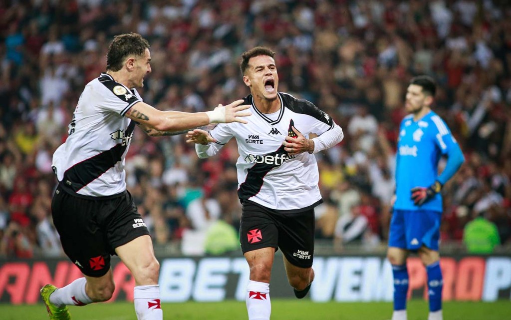 Philippe Coutinho brilha e garante empate entre Flamengo e Vasco