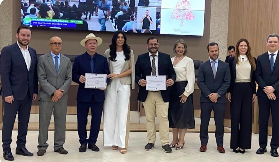 Sinop: Prefeito Roberto Dorner reeleito e vereadores foram diplomados na manhã de hoje 
