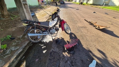 Sinop: Colisão fatal Carro colide com moto e mulher morre, motorista do carro fugiu
