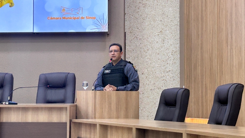 Coronel da PM enaltece apoio do prefeito nas ações voltadas à segurança em Sinop