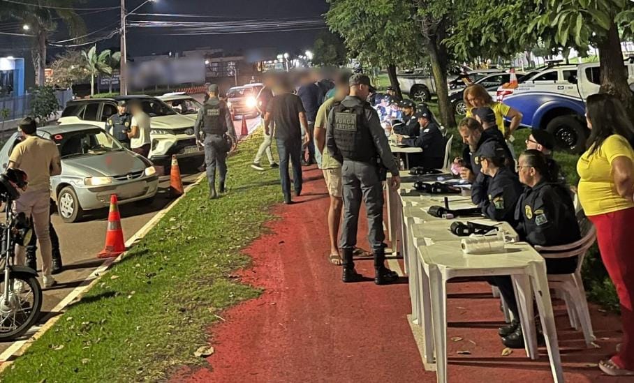 Final de semana tem 25 presos por embriaguez na blitz da lei seca em Sinop