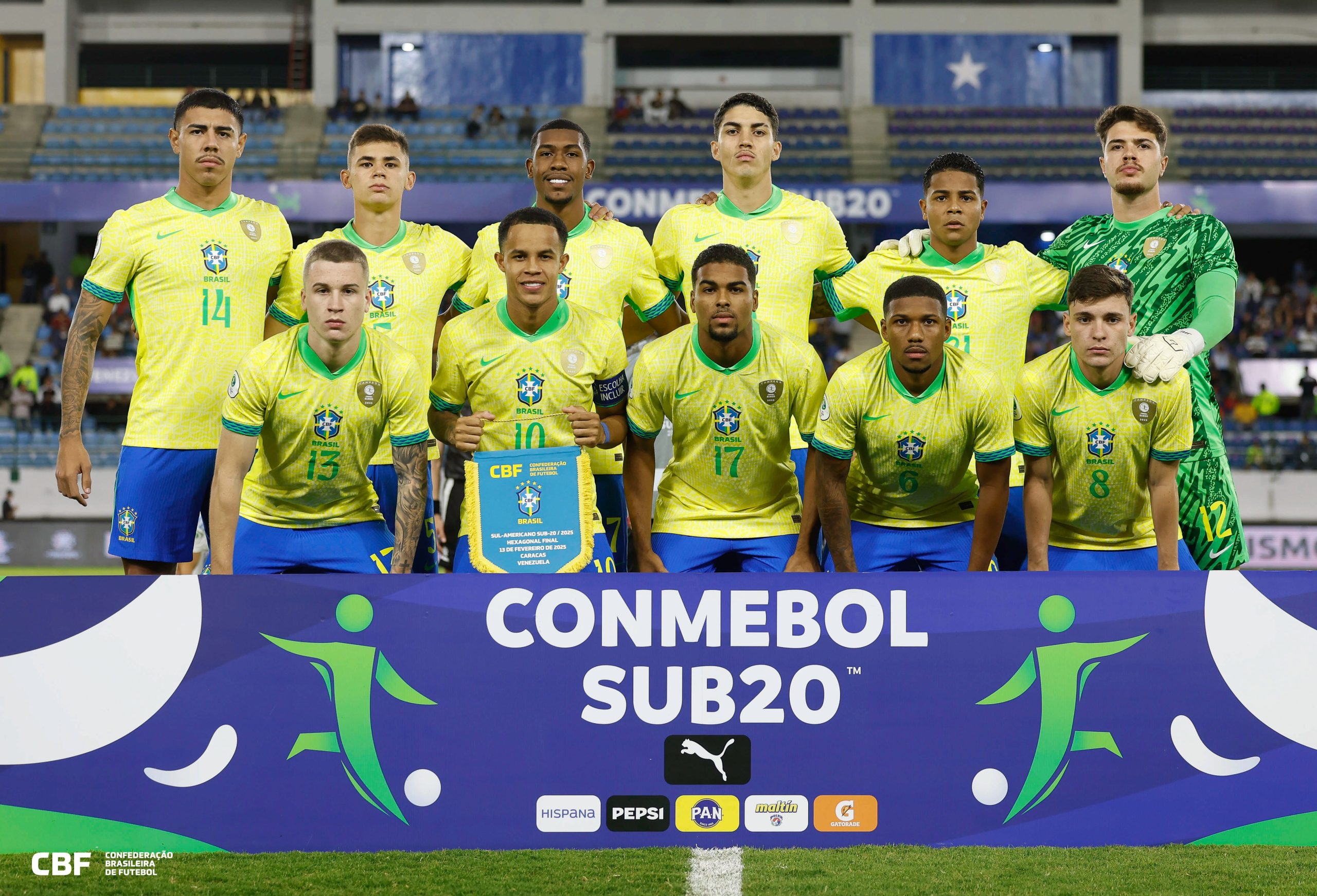 Brasil vence e conquista o título de campeão Sul-Americano Sub-20
