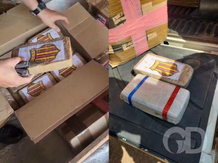 Força integrada apreende 125 kg de pasta base de cocaína