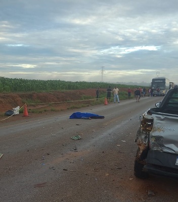 Mais um homem morre na MT-140 após bater na traseira de carro