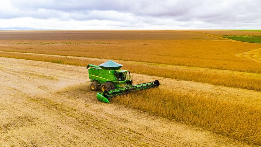 Colheita de soja no Brasil atinge 70% da área plantada
