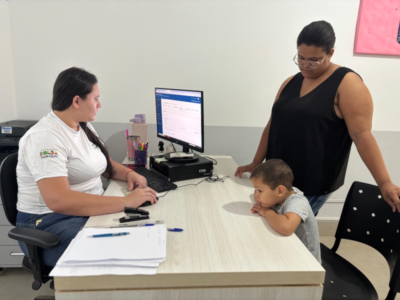 Mutirão do Cadastro Único atende 400 famílias com atualização cadastral e pesagem do Bolsa Família