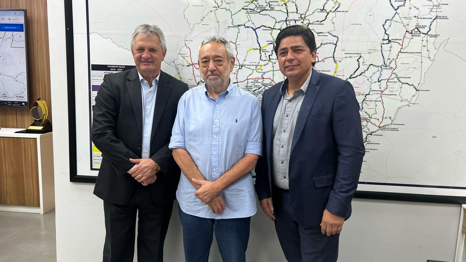 Em viagem a Cuiabá, vereador Célio Garcia solicita investimentos em infraestrutura, educação e lazer para Sinop