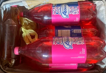  Líquido Inflamável  :Maranhense é abordado em aeroporto com mala cheia de Líquido mais era de Guaraná Jesus