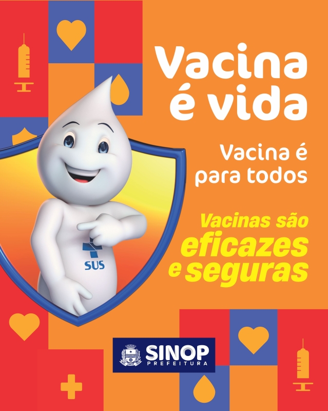 Sinop realiza Dia D de Vacinação neste sábado com todas as UBSs e CIAs abertas