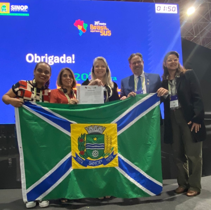 Sinop apresenta experiência em saúde bucal na 20ª Mostra Brasil, aqui tem SUS