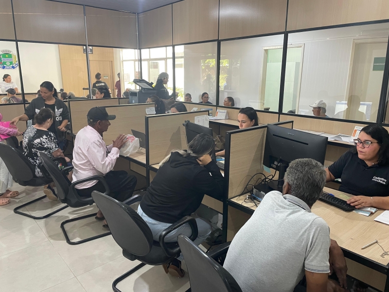 Mutirão da Assistência Social atualiza mais de 130 BPCs do grupo prioritário em Sinop