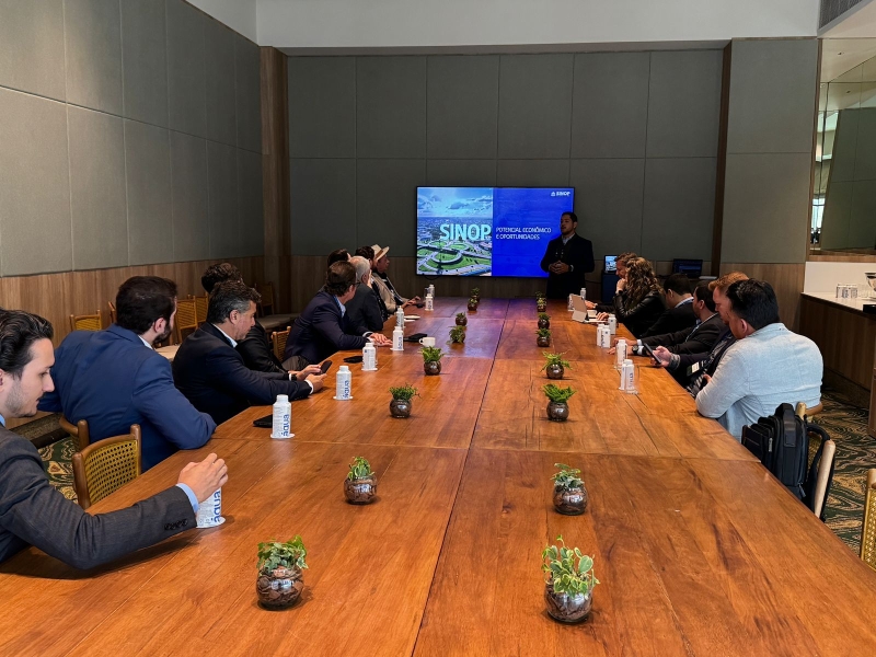 Em SP, prefeito apresenta potencial de Sinop para empresários e investidores
