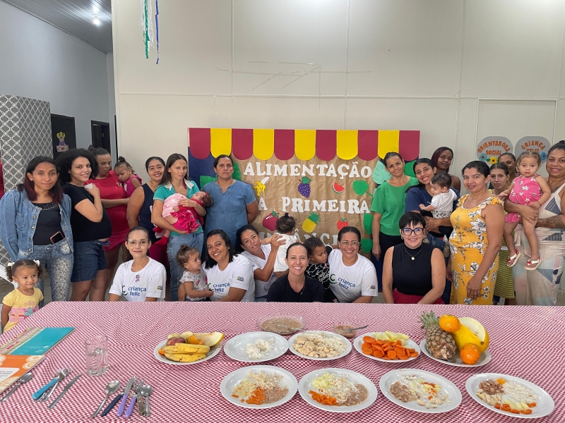 Agosto Verde: Prefeitura realiza atividades no Cras em alusão a campanha da primeira infância