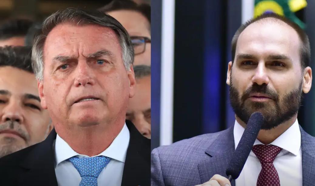 PF indicia Bolsonaro e Eduardo em inquérito sobre sanções dos EUA