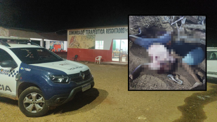 Trio invade casa de recuperação e mata dois homens a tiros