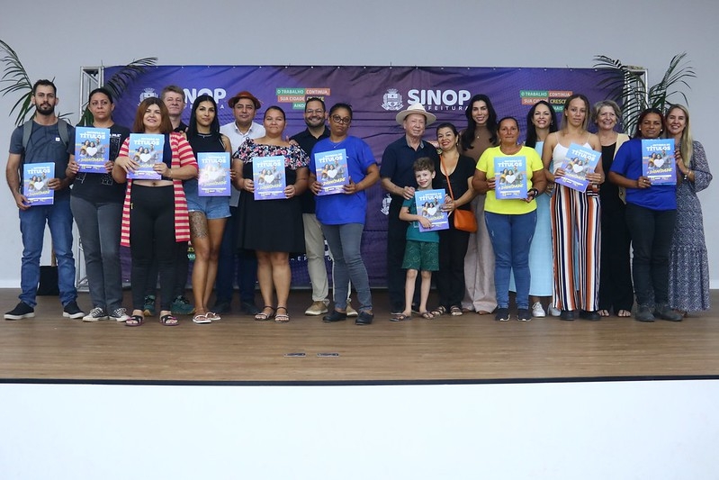 Festeja: Prefeitura isenta ITBI e entrega títulos de imóveis à moradores do Vila Santana II