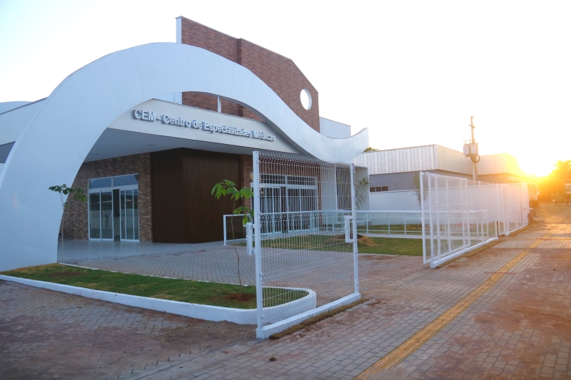 Festeja: Centro de Especialidades Médicas de Sinop será inaugurado hoje às 17h