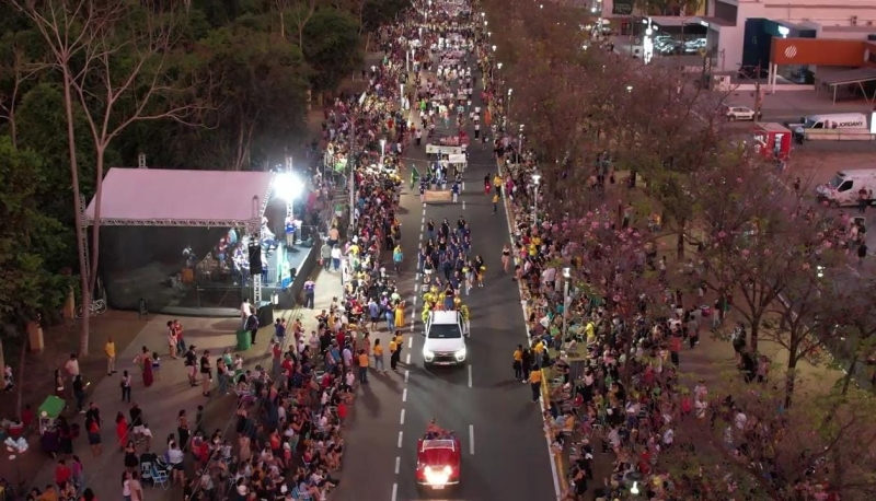 Festeja: Famílias reúnem em desfile cívico para valorizar a independência do Brasil e contar a história de Sinop