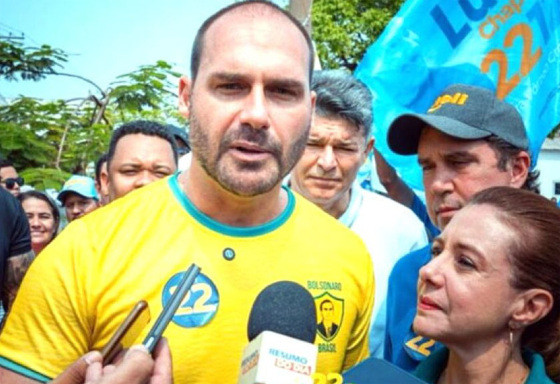 Eduardo ameaça relator da CPI da Anistia com sanções dos EUA