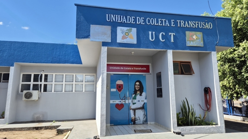UCT Sinop abre neste sábado (27) para coleta de sangue em atendimento especial