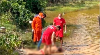 Corpo de um homem foi encontrado na lagoa das Garças, em Sinop