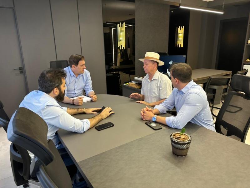 Prefeito garante junto ao Governo de MT câmeras que reforçarão segurança nos parques de Sinop