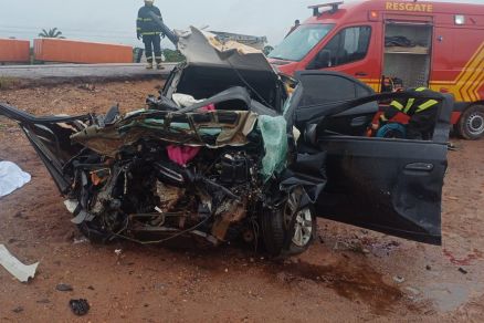 TRAGÉDIA: Três mulheres morrem e uma fica ferida em grave acidente na BR-163