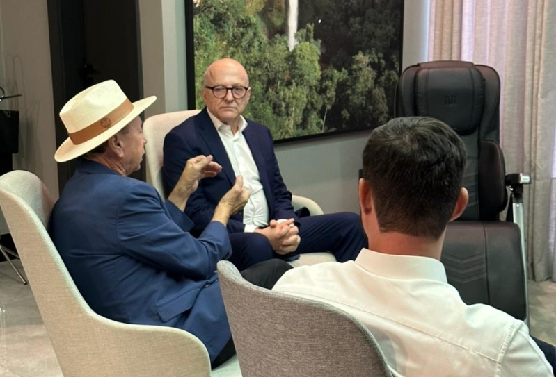 Prefeito articula com vice-governador construção de nova escola de tempo integral para Sinop