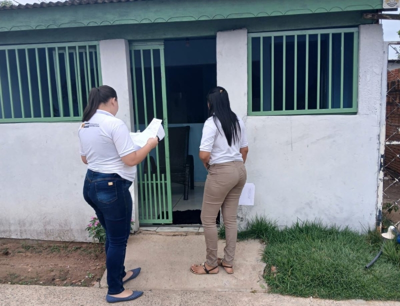 Prefeitura de Sinop realiza mutirão domiciliar do CadÚnico e atende mais de 100 famílias