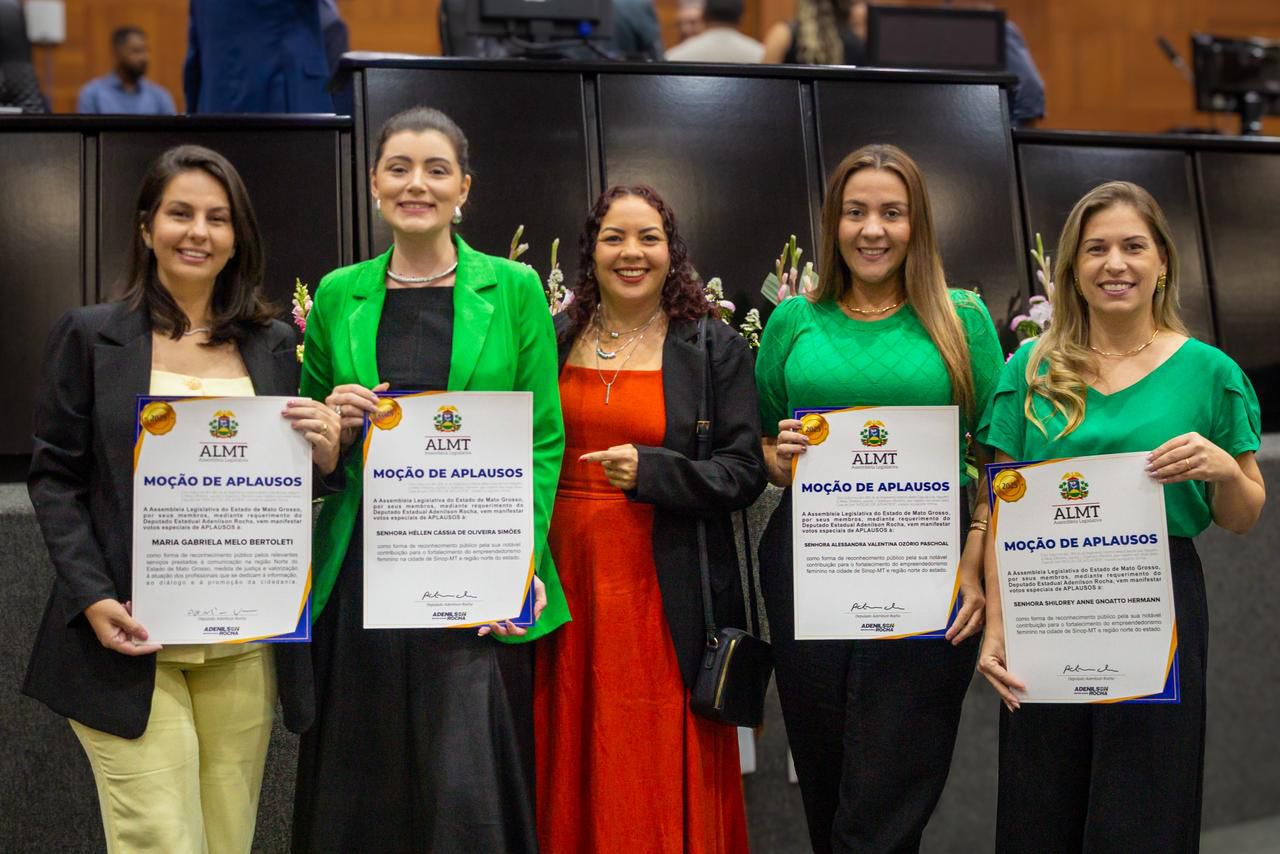 ACES Mulher recebe moção de aplausos na Assembleia Legislativa por atuação em prol do empreendedorismo feminino