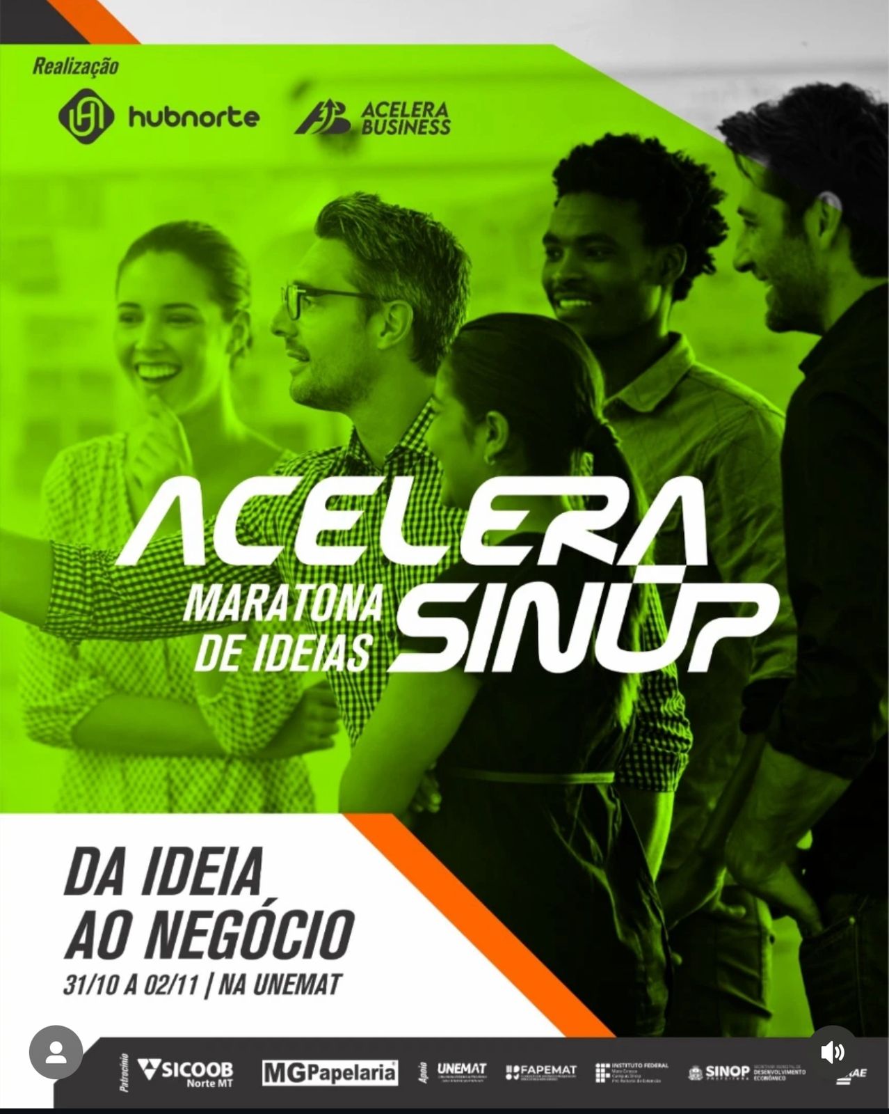 Acelera Sinup movimenta o ecossistema de inovação e empreendedorismo do Norte de Mato Grosso