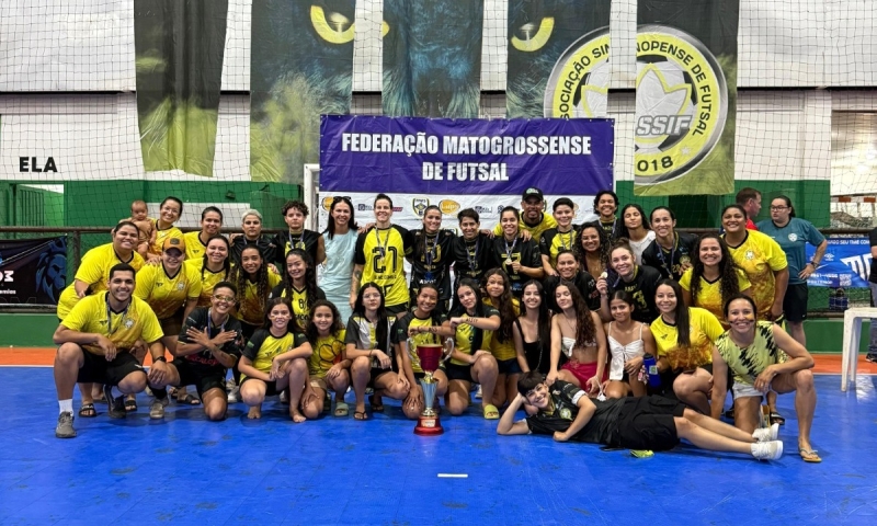 Sinop vence campeonato e conquista vaga inédita na Taça Brasil de Futsal