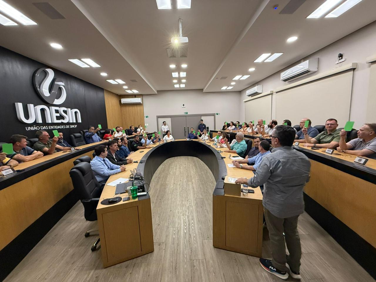 UNESIN elege nova diretoria:   A União das Entidades de Sinop aprovou por unanimidade a nova diretoria eleita para o próximo biênio, 2026/2027