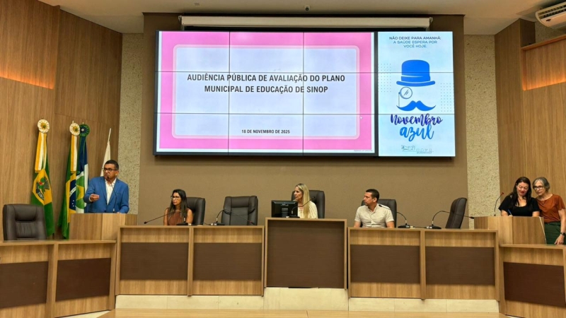 Prefeitura de Sinop realizou audiência pública e apresentou resultados do Plano Municipal de Educação