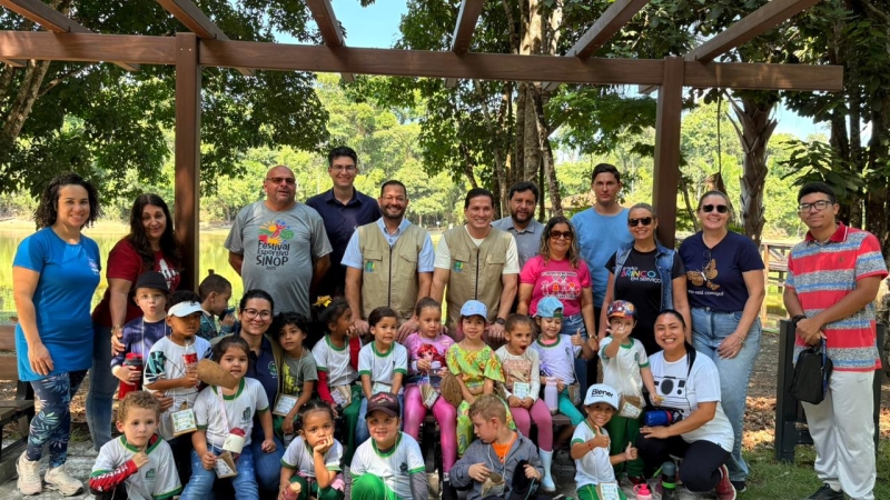 Parque Florestal é reaberto em Sinop com foco ampliado em educação ambiental e visitação consciente