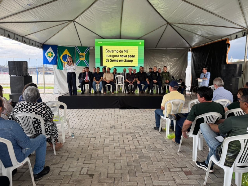 Prefeito Roberto Dorner inaugura Diretoria da Sema em Sinop e pede atenção ao Sítio Pesqueiro