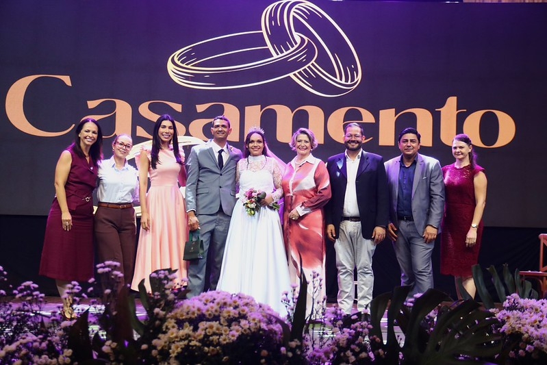 Casamento Social une mais de 120 casais em cerimônia promovida pela Prefeitura de Sinop