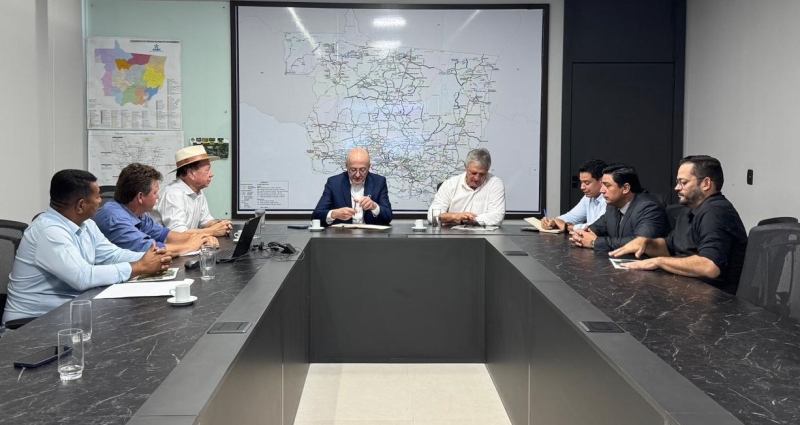 Prefeito articula com Governo do Estado pavimentação de estradas vicinais de Sinop
