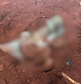 Corpo decapitado é achado amarrado e enterrado em cova rasa