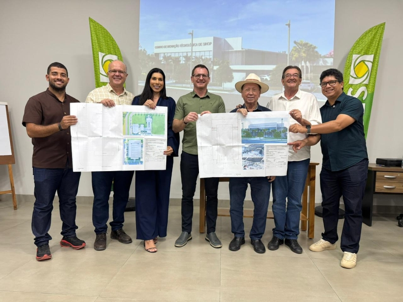 Prefeitura de Sinop recebe de entidade projeto de Centro de Inovação Tecnológica