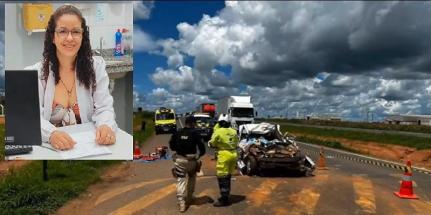 Vítima de acidente na BR-163 era enfermeira ; filho também morreu