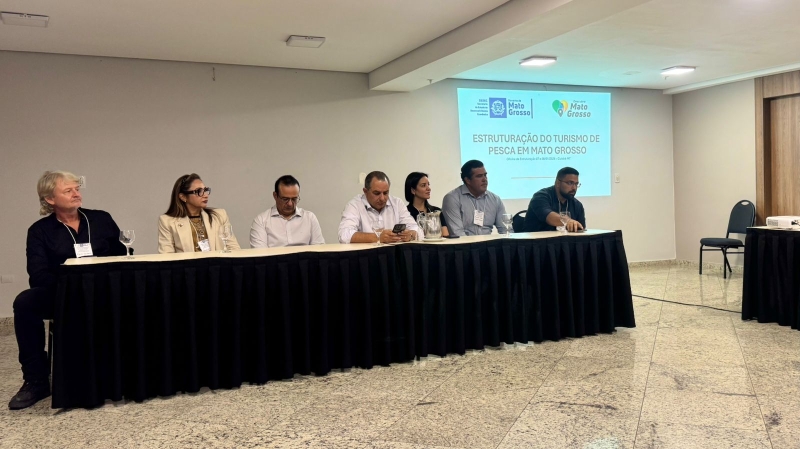 Prefeitura de Sinop participa da abertura do Curso de Estruturação do Turismo de Pesca em Cuiabá