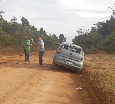 Acidente Fatal Morador de Vera morre em capotamento de veículo na MT-130