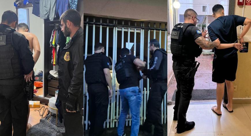 Operação prende 10 por golpes de R$ 9 milhões pela internet