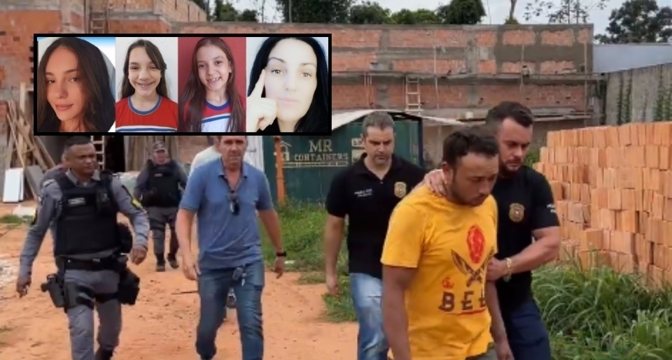 Condenado, feminicida que assassinou a mãe e filhas pede para trabalhar e estudar na cadeia