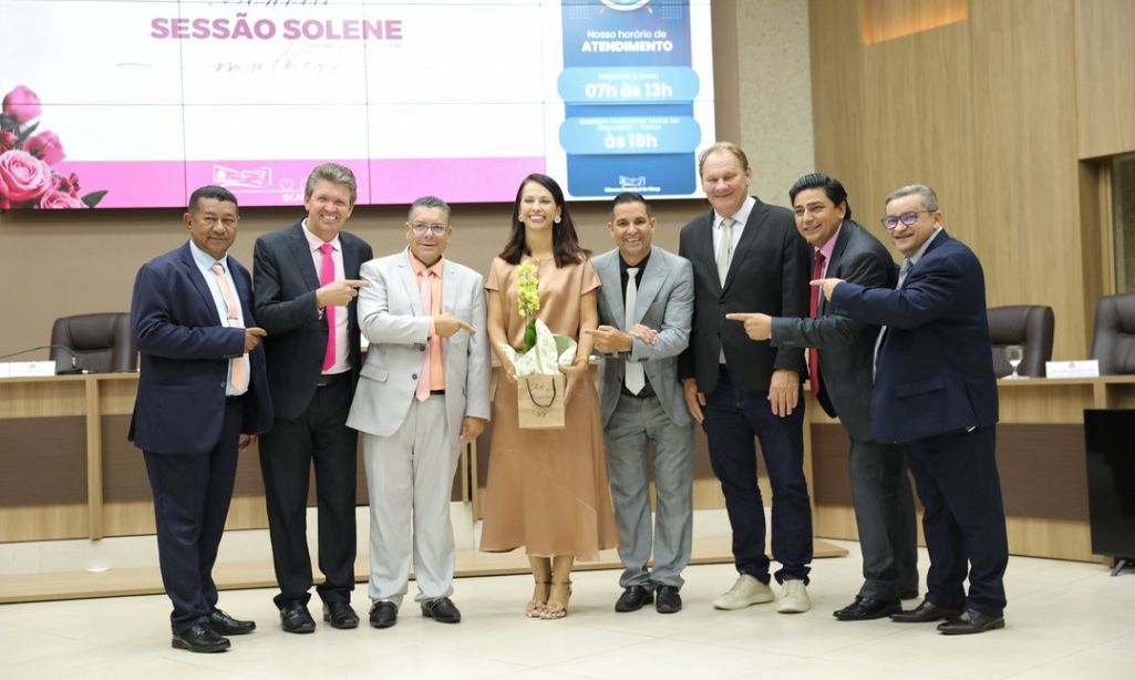 Câmara entrega certificados para Mulheres Destaques de Sinop 2026