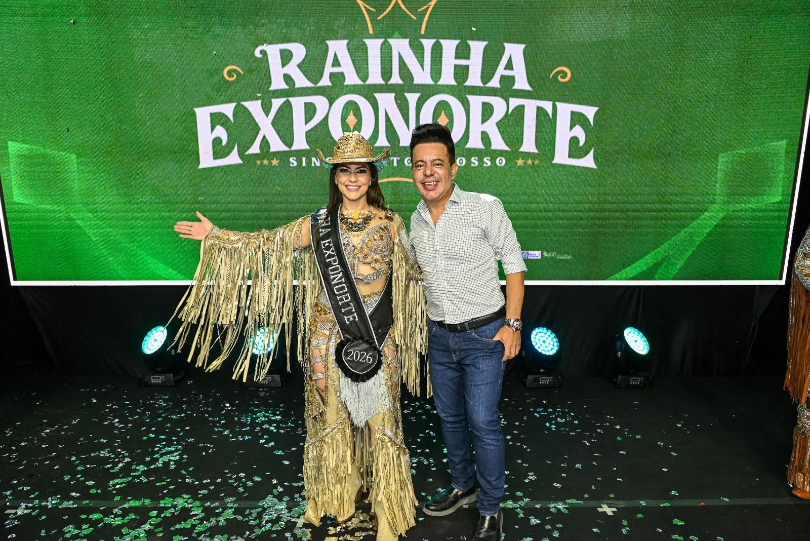 ESCOLHIDA A RAINHA DA EXPONORTE 2026