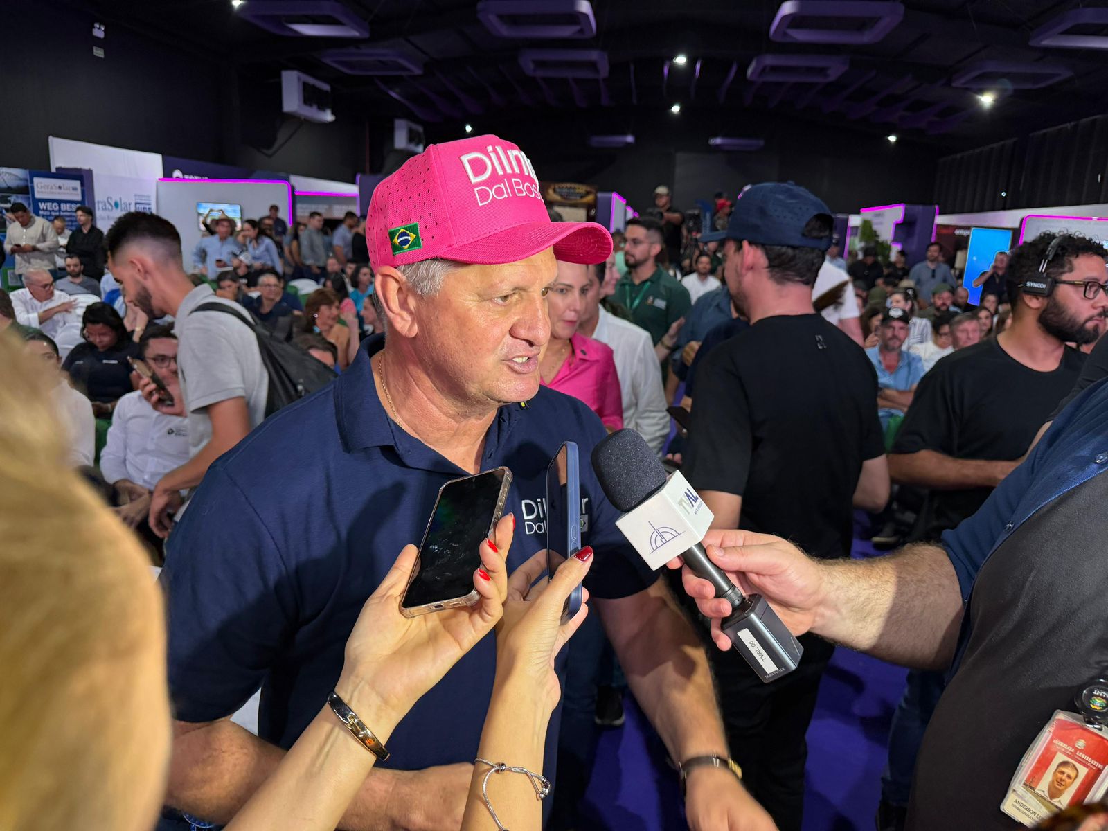 Dilmar Dal Bosco destaca inovação, logística e produção no Show Safra 2026 em Lucas do Rio Verde