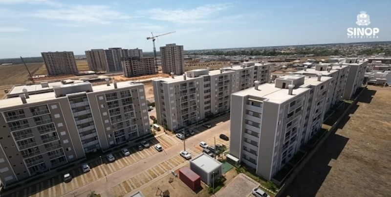 Prefeitura de Sinop registra aumento de 115,6% nas metragens de construção civil em março