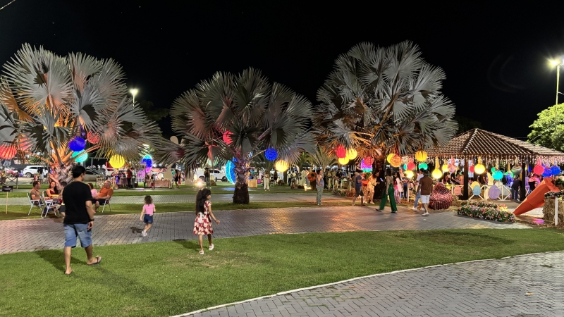 Prefeitura de Sinop encerra Páscoa na Praça com grande público e impacto positivo na economia local